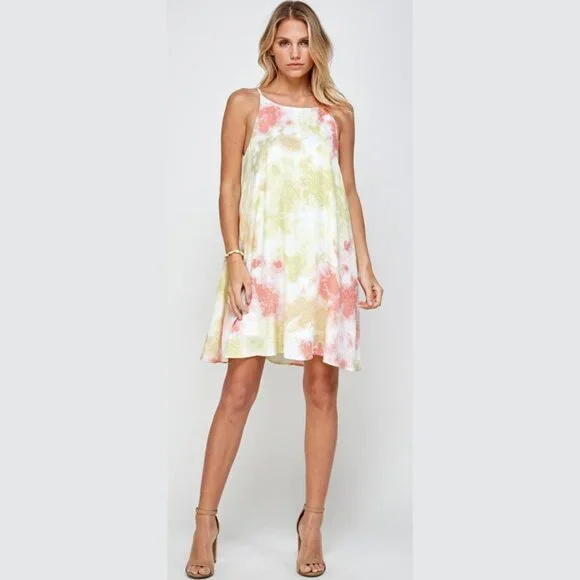 NWT Tie Dye Sundress – Coral Blush – USA Made - Picture 2 of 5